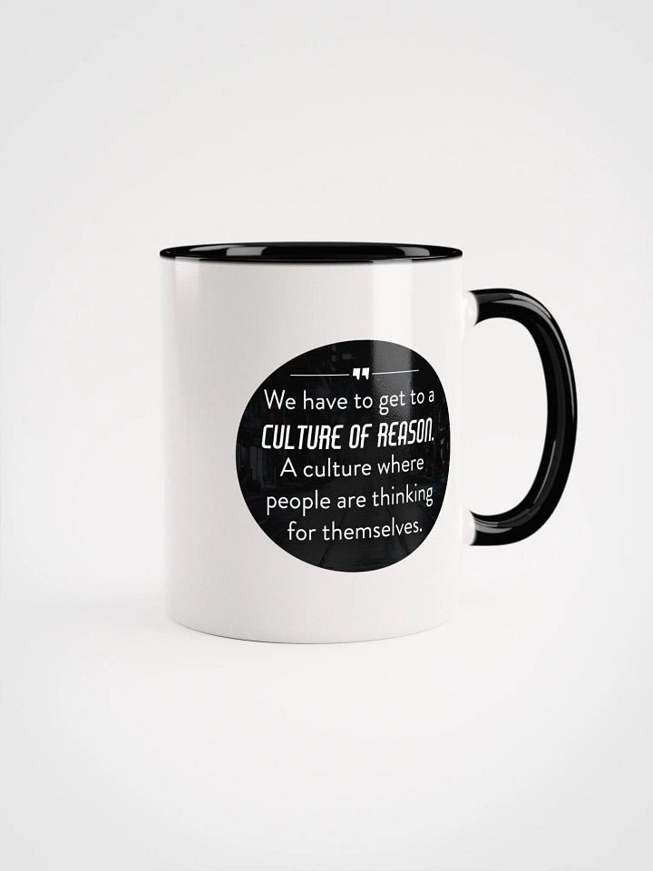 YBS Culture of Reason Ceramic Mug product image (2)