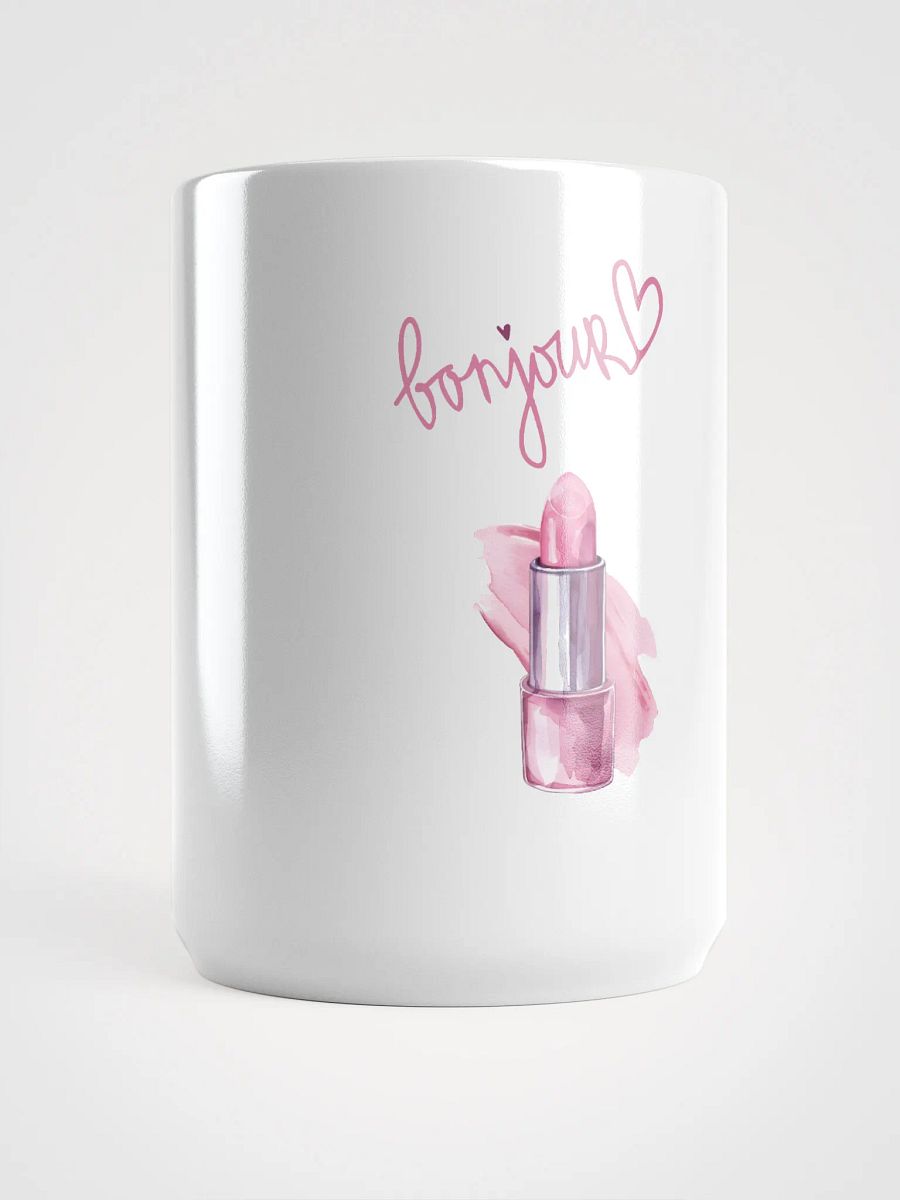 Bonjour Pink Lipstick Mug product image (1)