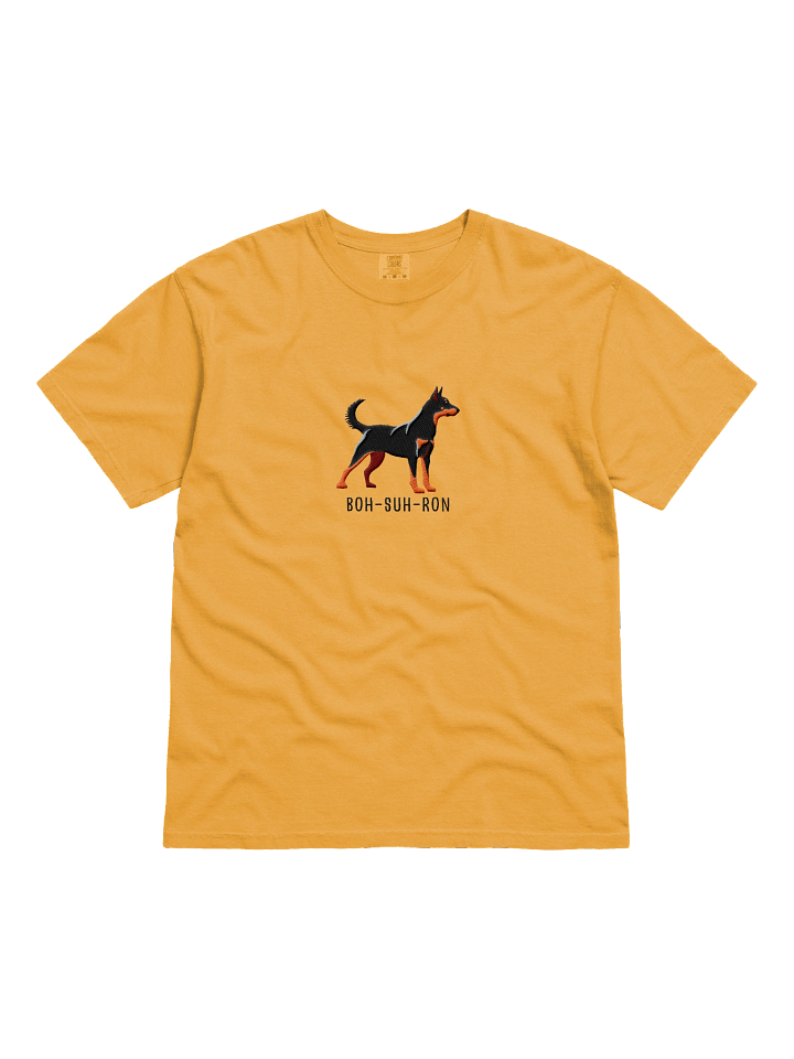 Boh-Suh-Ron T-Shirt(Embroidered) of a Beauceron(Black & Tan, Cropped Ears) product image (21)