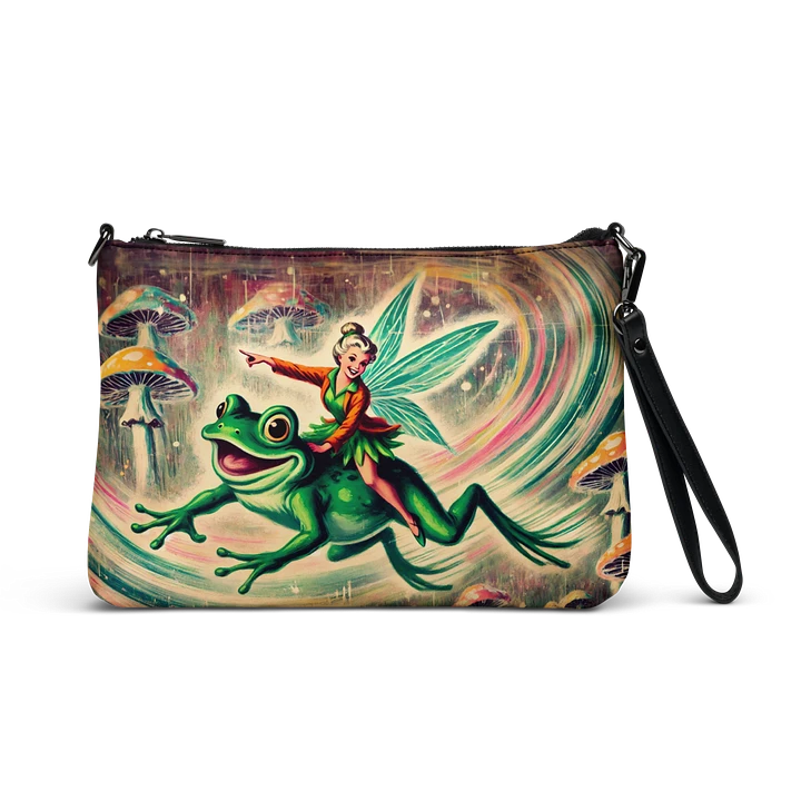 Enchanted Frog Fairy Crossbody Bag - Whimsical Purse product image (1)