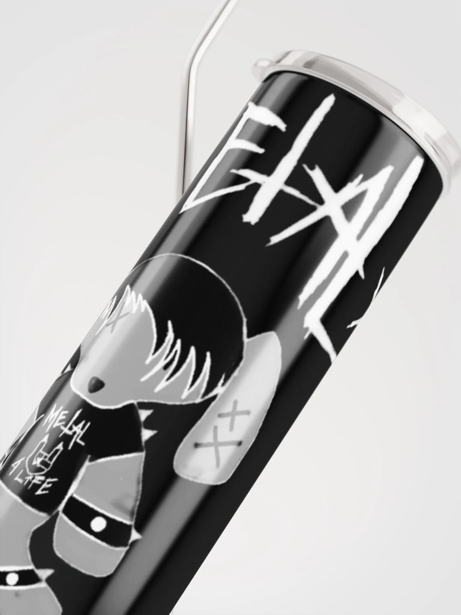 Metalhead Bunny Tumbler product image (4)