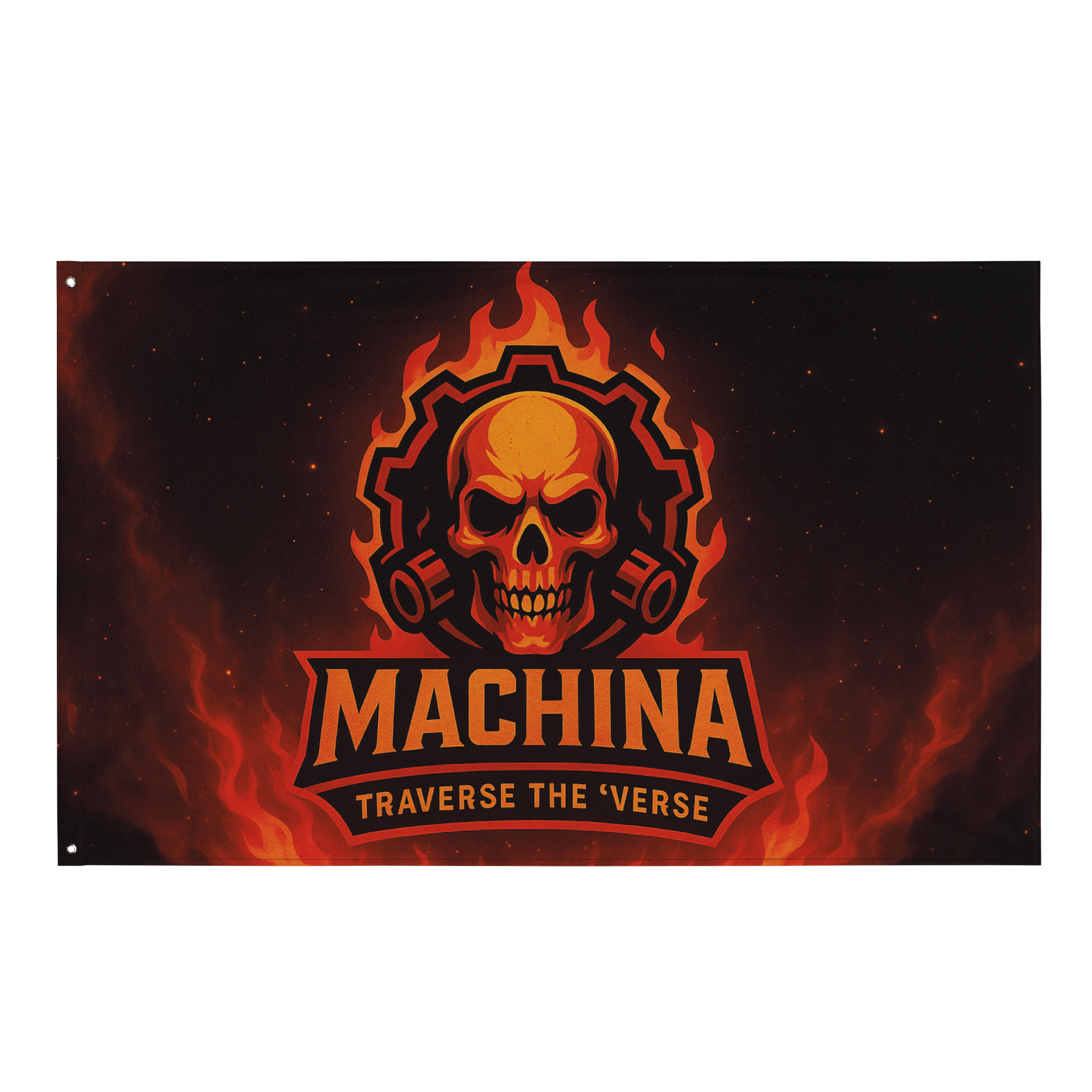 Machina Org Full-Color Flag – Be the Machine. Display the Power. product image (1)