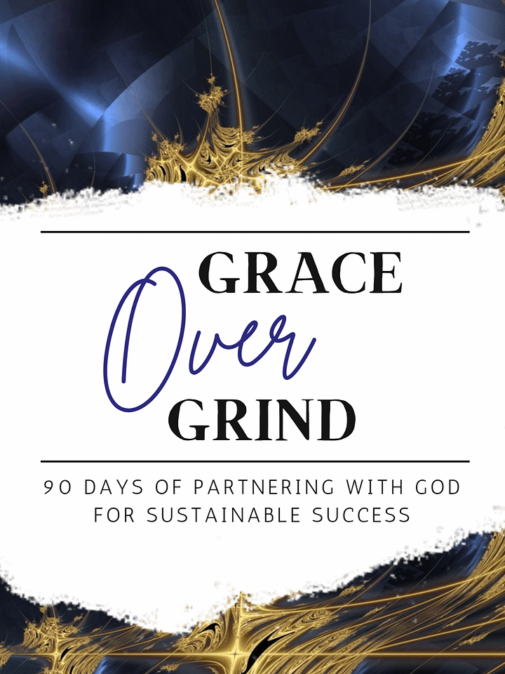 PRE ORDER: Grace Over Grind product image (1)