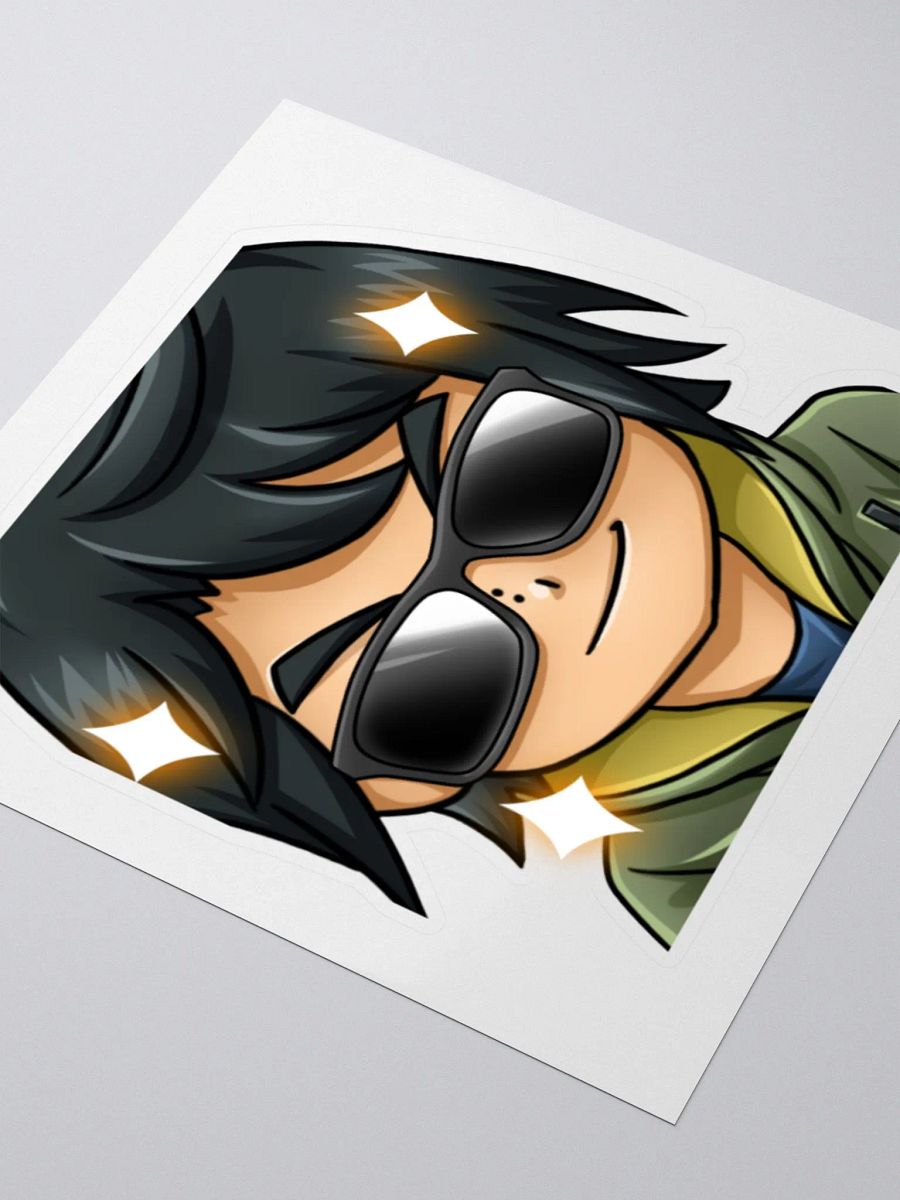 Grizexia Cool Emote Sticker product image (3)