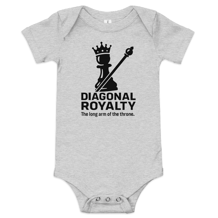 Diagonal Royalty - Baby One Piece product image (2)