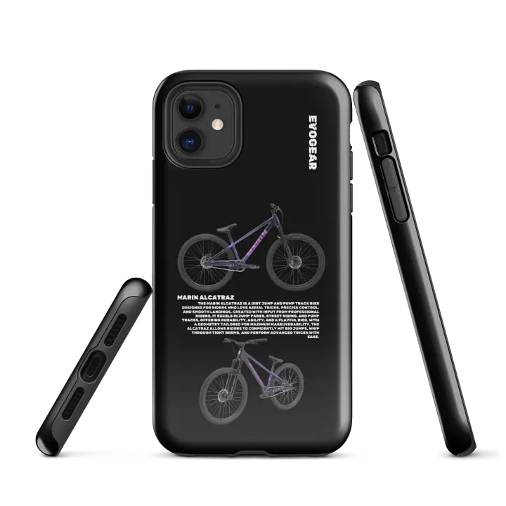 Black Marin Alcatraz Purple iPhone Case product image (1)