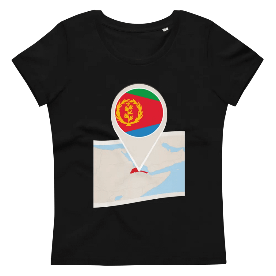 Eco-Friendly Flag Pin Women's Tee product image (3)