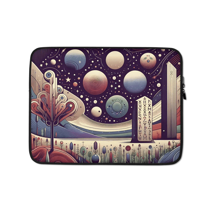Strange Monolith - 8 Laptop Sleeve product image (1)