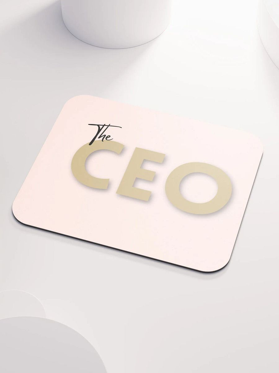 The CEO Mouse Pad - Blush product image (3)