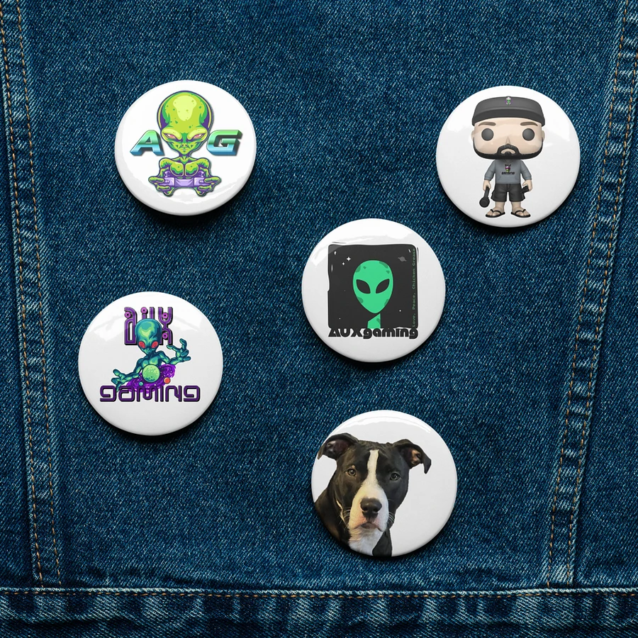 AUXgaming Alien Gamer Button Set product image (11)