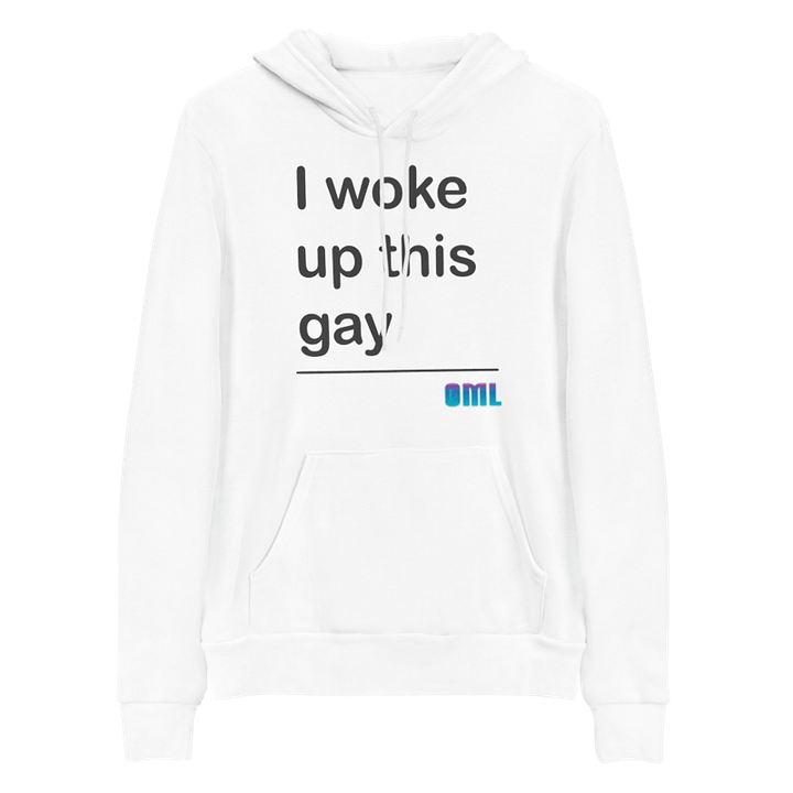 I Woke Up This Gay Hoodie - White product image (1)