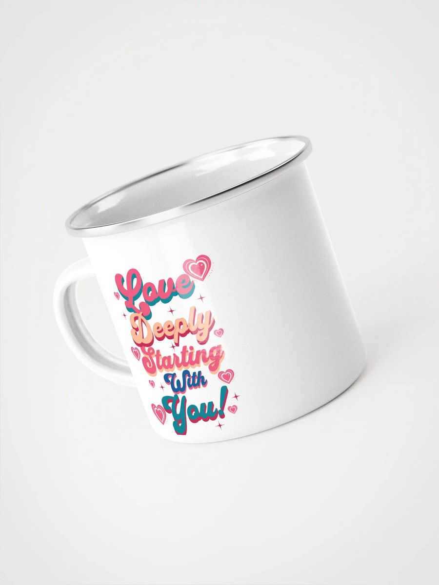 Love Deeply Enamel Adventure Mug product image (4)