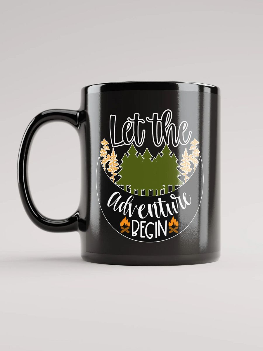 Adventure Awaits Black Coffee Mug product image (12)