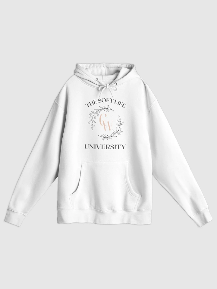 The Soft Girl Chic Hoodie | White product image (1)