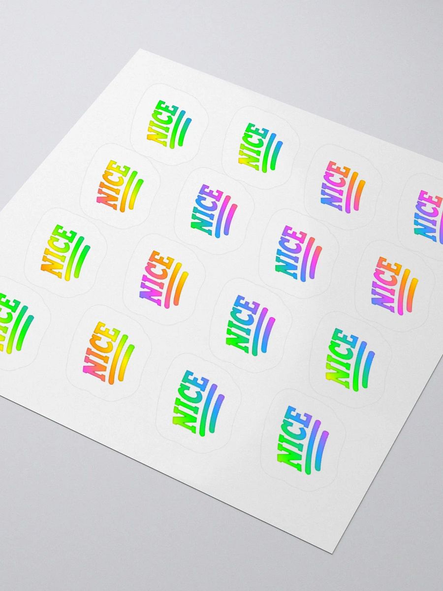 "NICE" Sticker sheet product image (2)