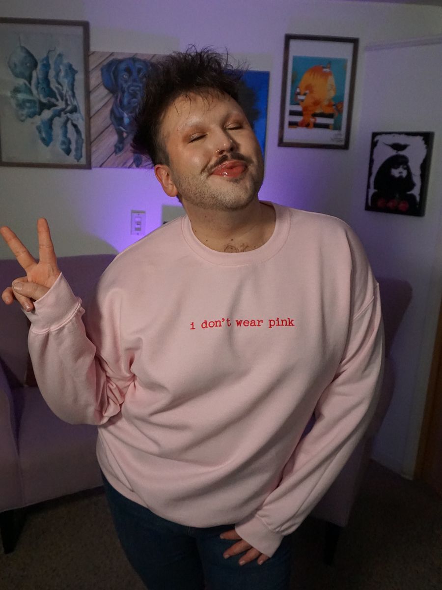 i don’t wear pink crew product image (3)
