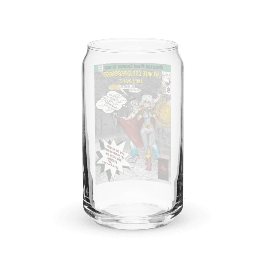 My Wife Got Superpowers! Can-Shaped Glass product image (6)