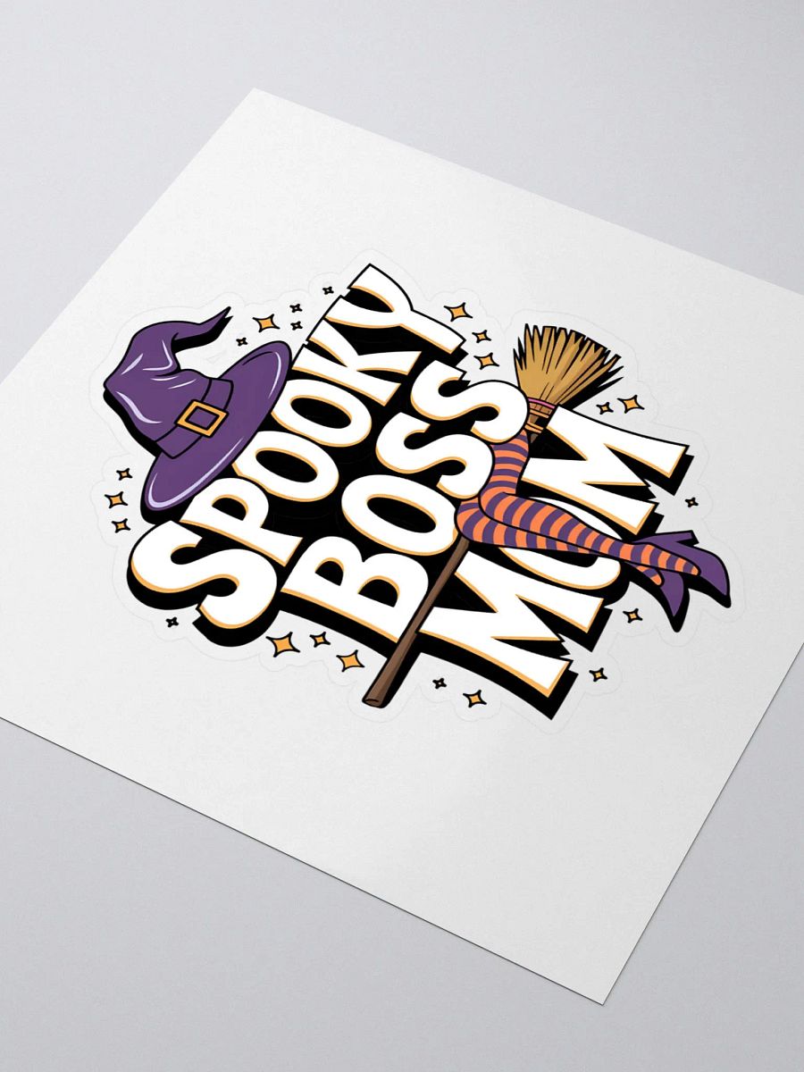 Spooky Boss Mom Witchy Sticker Set product image (3)
