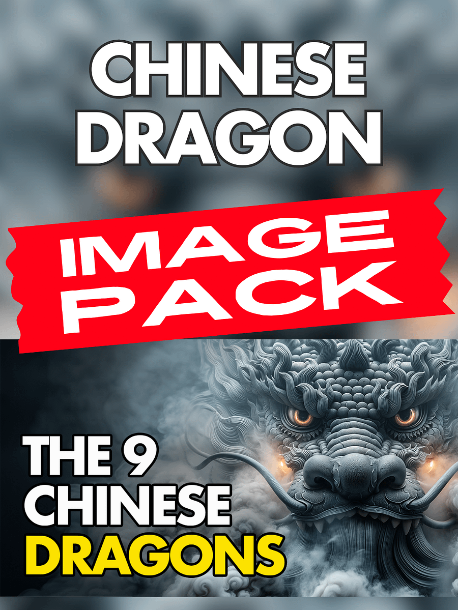 Chinese Dragon Digital Images Pack product image (1)