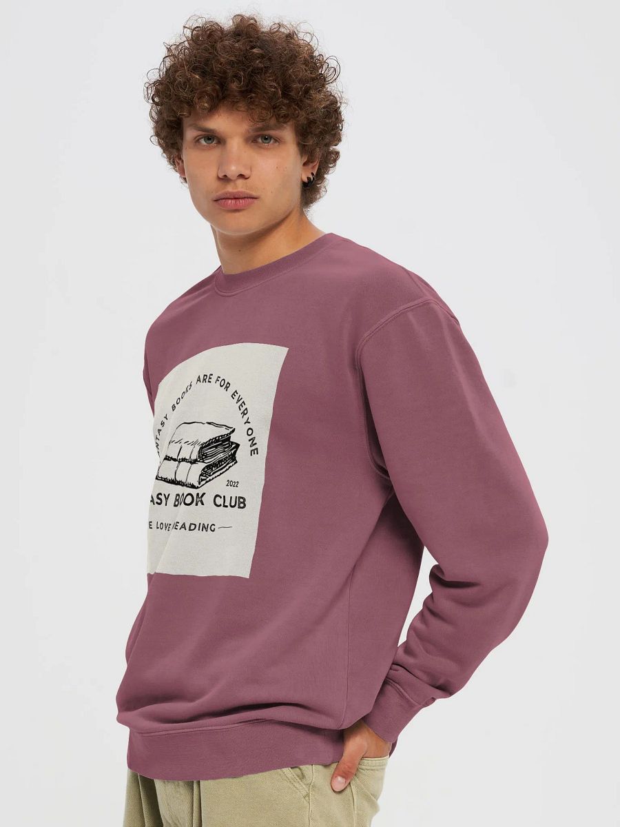 Fantasy Book Club: Fantasy Books Are For Everyone Comfort Color Sweatshirt product image (11)