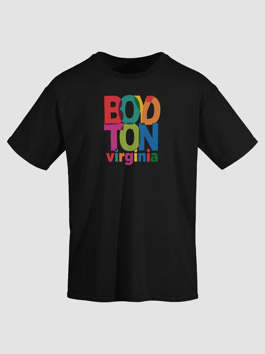 BOYDTON Virginia Colorful T-Shirt product image (1)