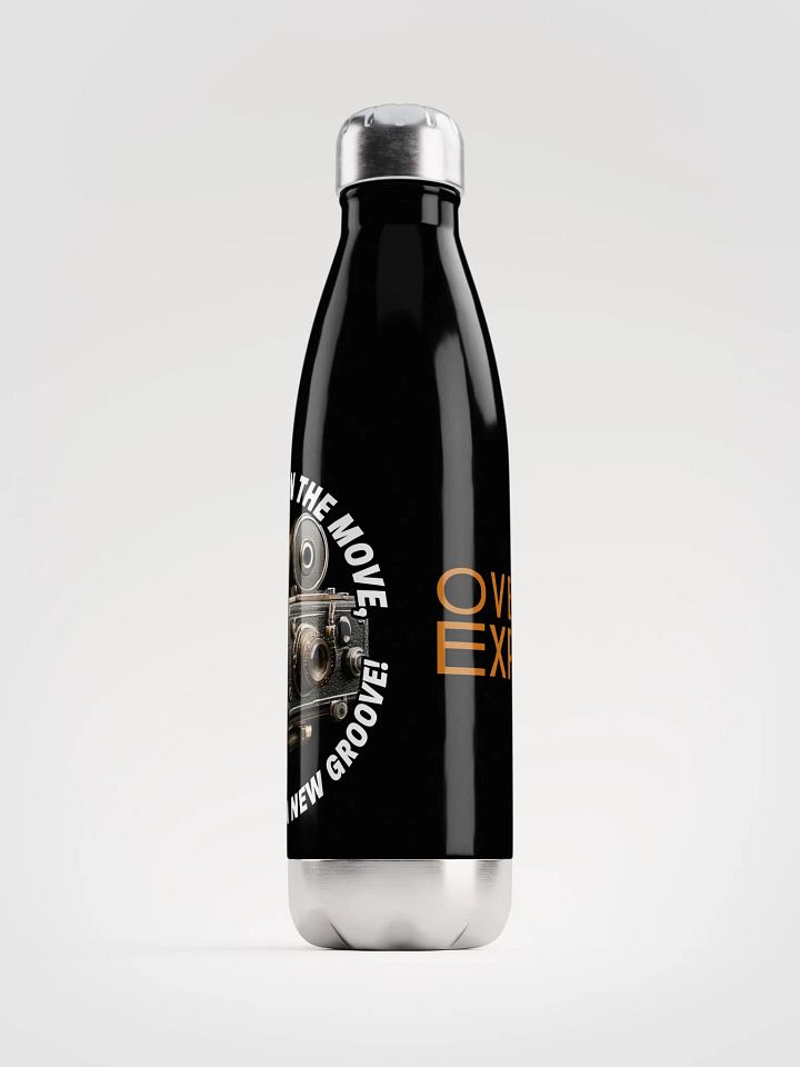 Camera on the Move Steel Waterbottle product image (1)