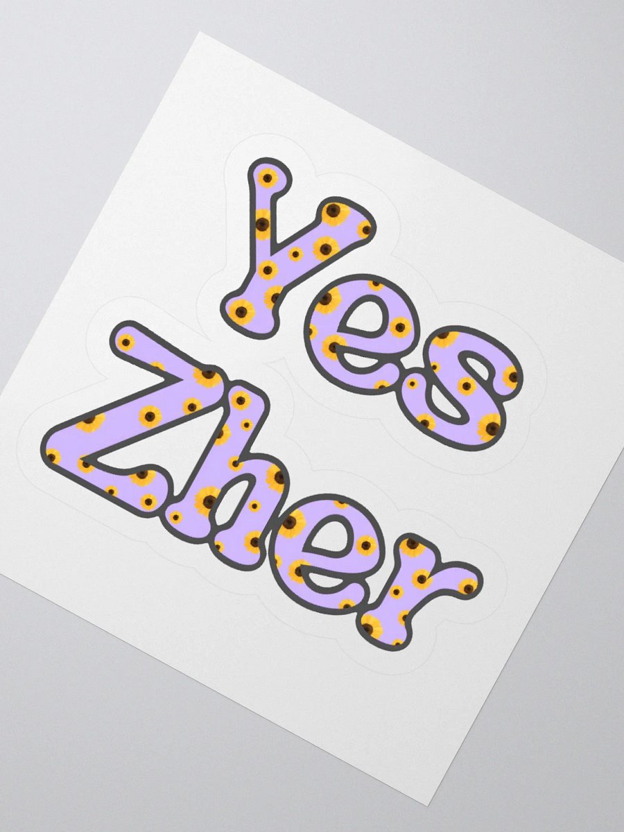 YES ZHER STICKER product image (5)