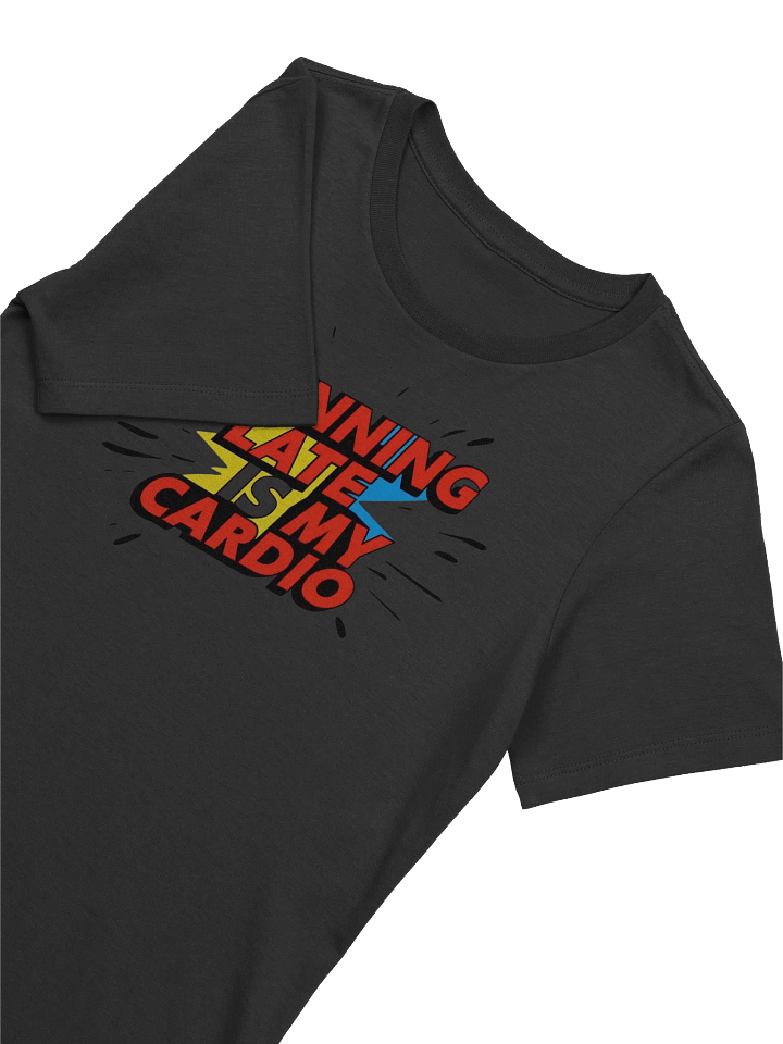 Bold & Colorful Running Late Tee product image (1)