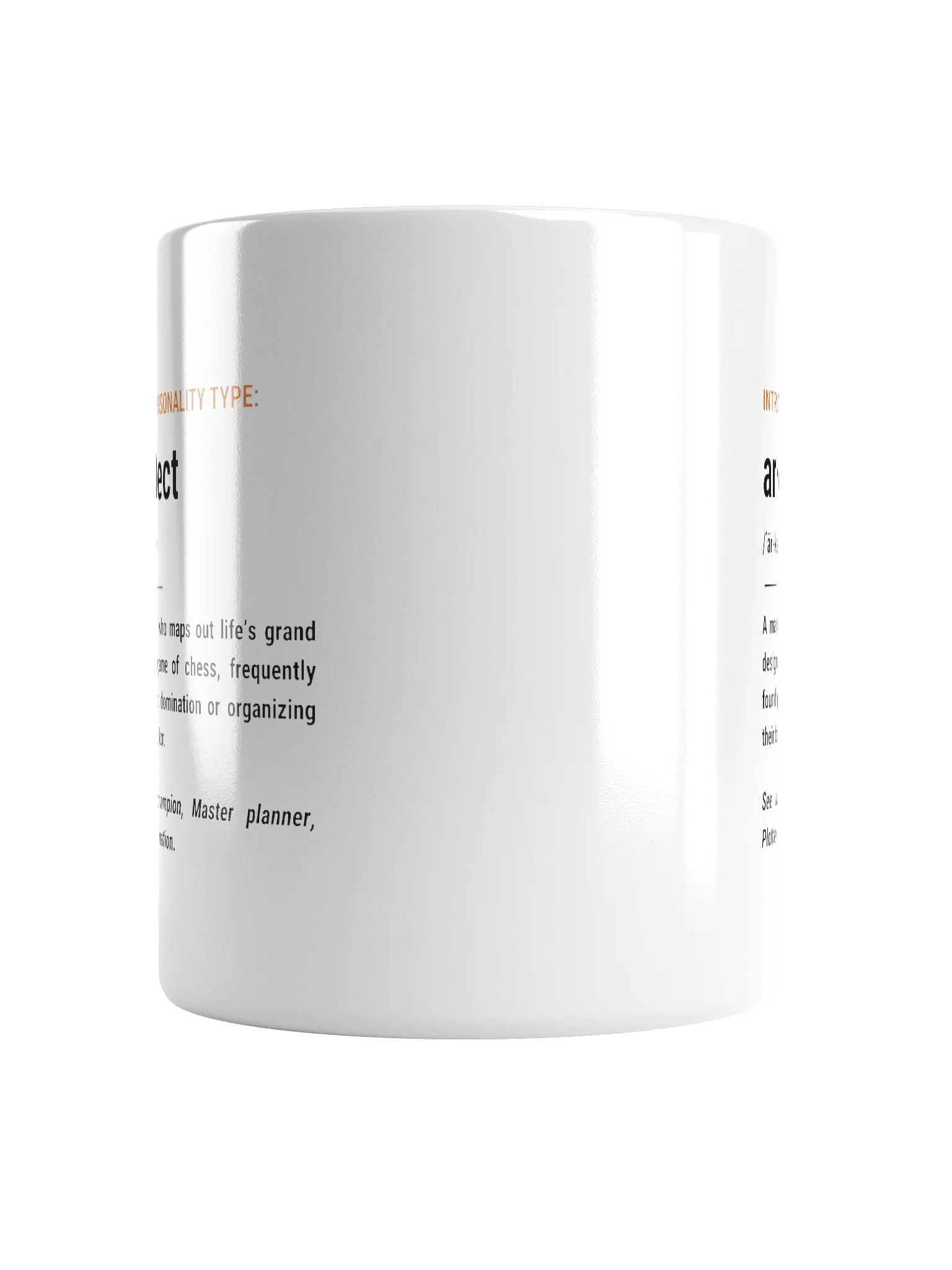 Introverted Personality Type: Architect Mug product image (6)
