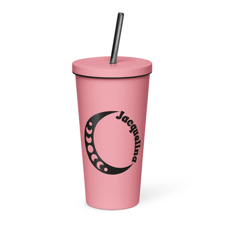 Jacquelina Tumbler With Metal Straw product image (1)
