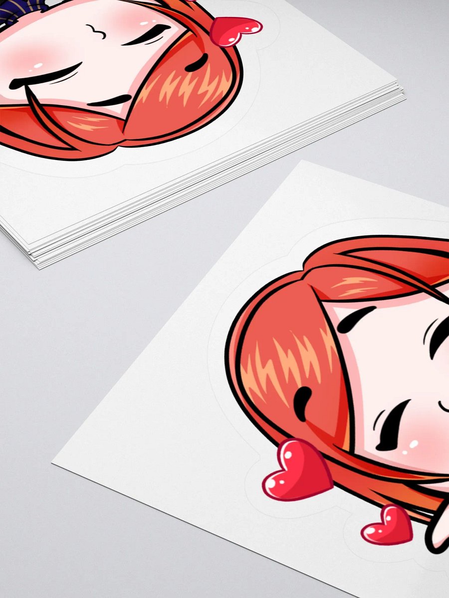 MissxIris Virtual Kisses - Chibi Kiss Cut Sticker product image (7)