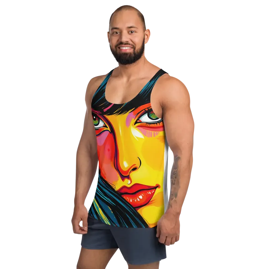 Vibrant Expression All-Over Print Tank Top product image (2)