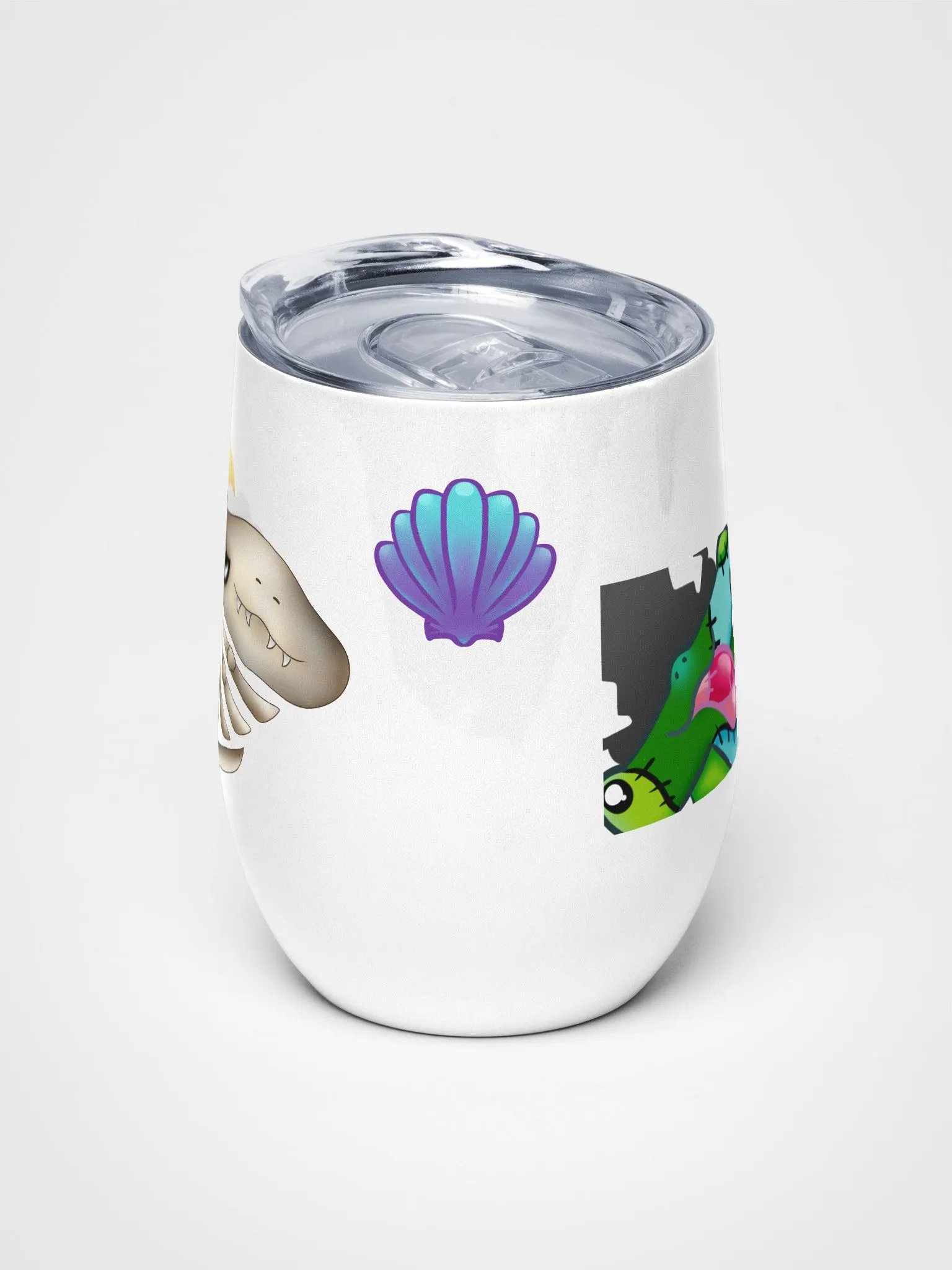 Halloween Sharki emotes cup product image (5)