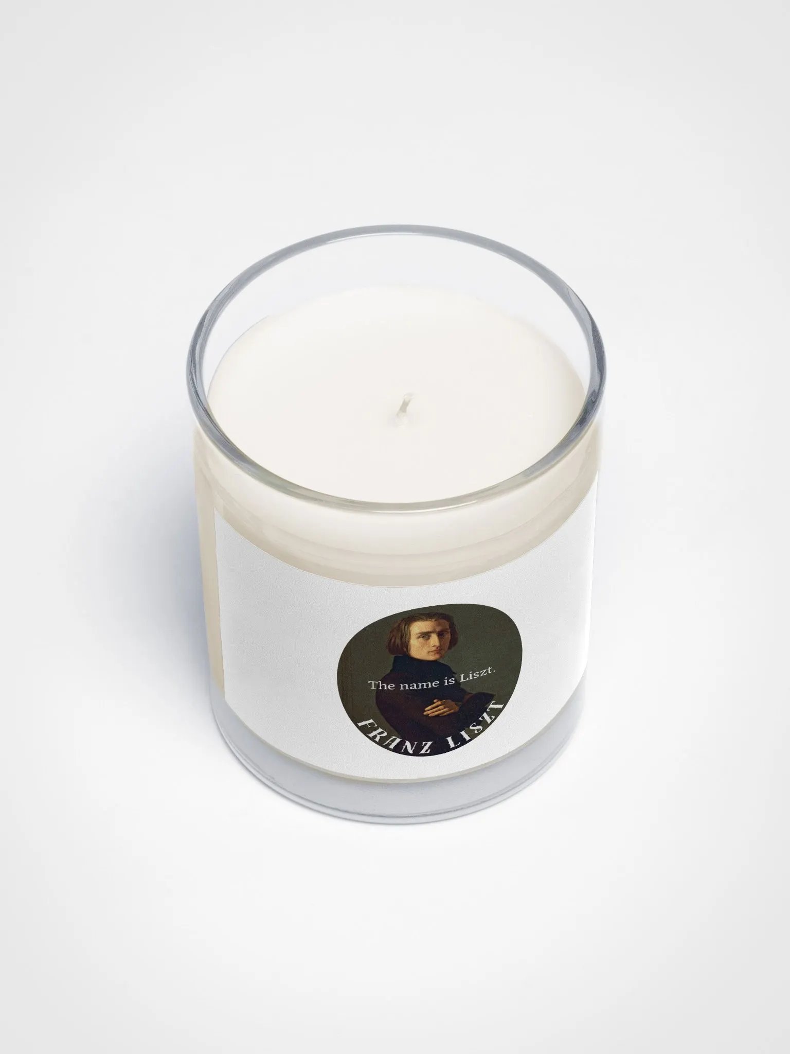 The Name is Liszt. Franz Liszt - Candle product image (3)