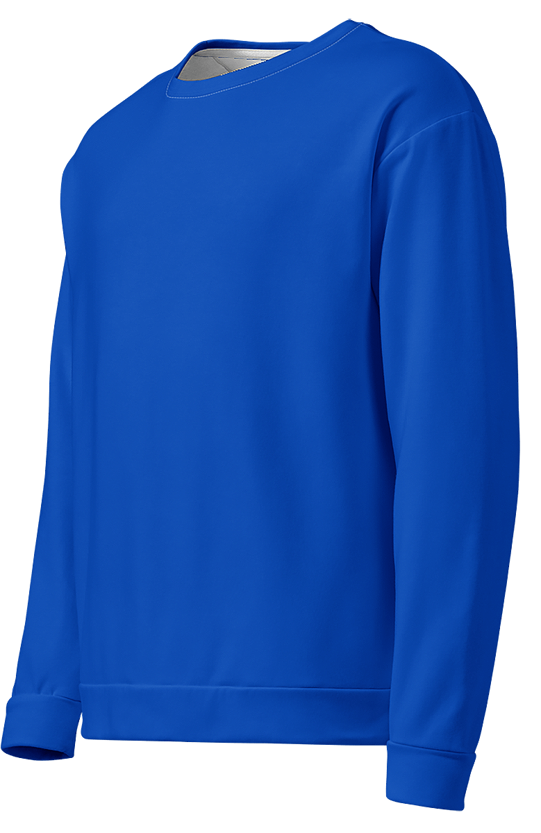 Plain Color Absolute Blue Sweatshirt product image (3)