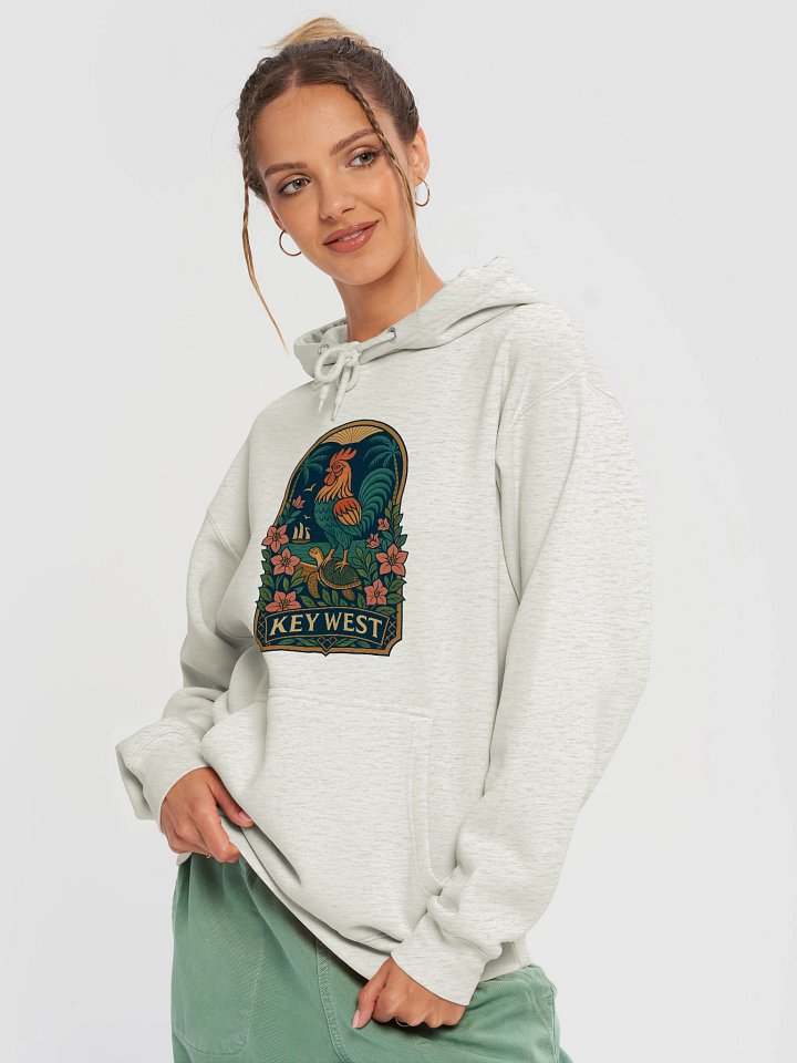 Key West Tropical Hoodie with Rooster product image (1)
