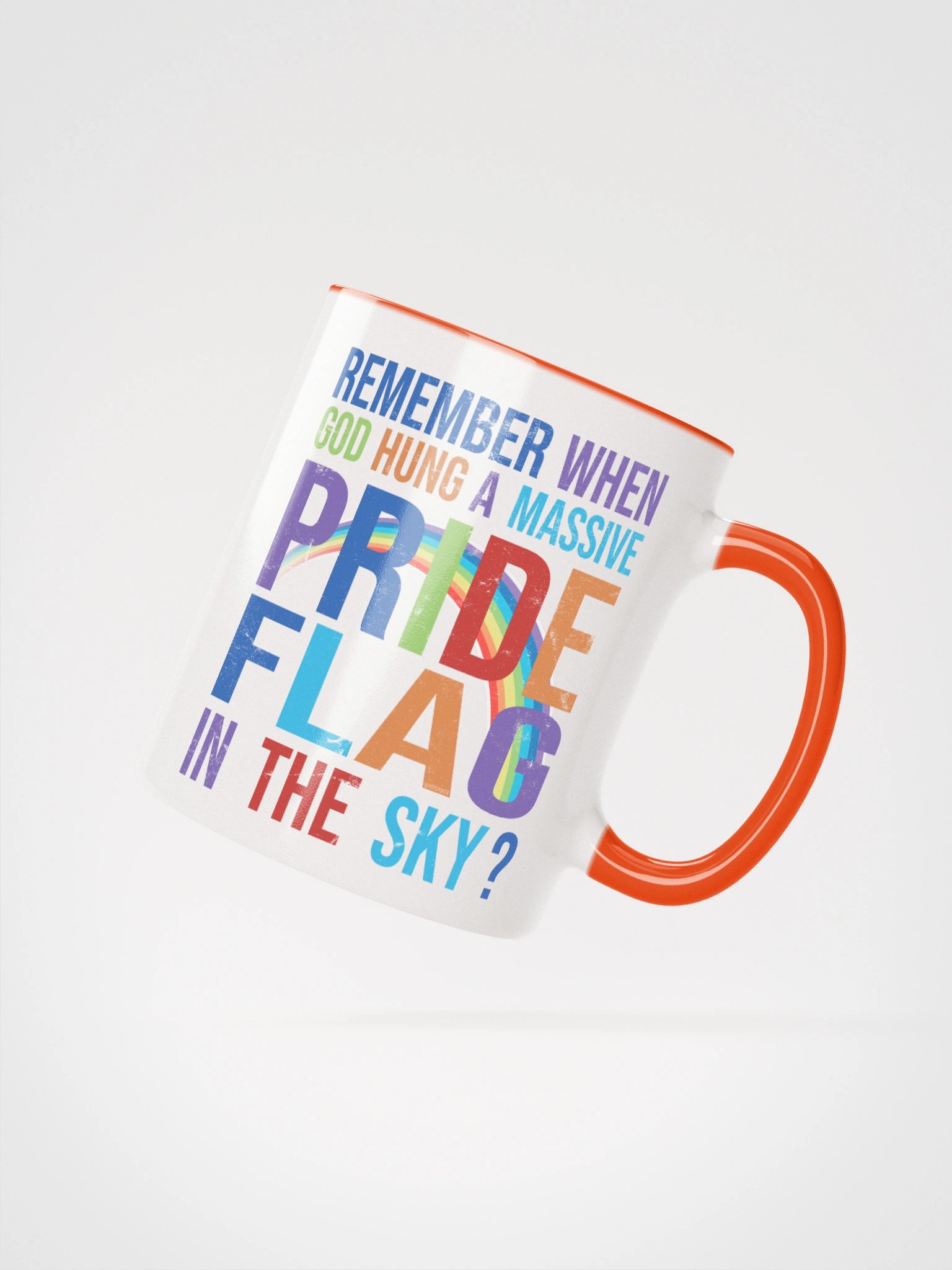 Pride Flag in the Sky Mug - Being Liberal product image (2)