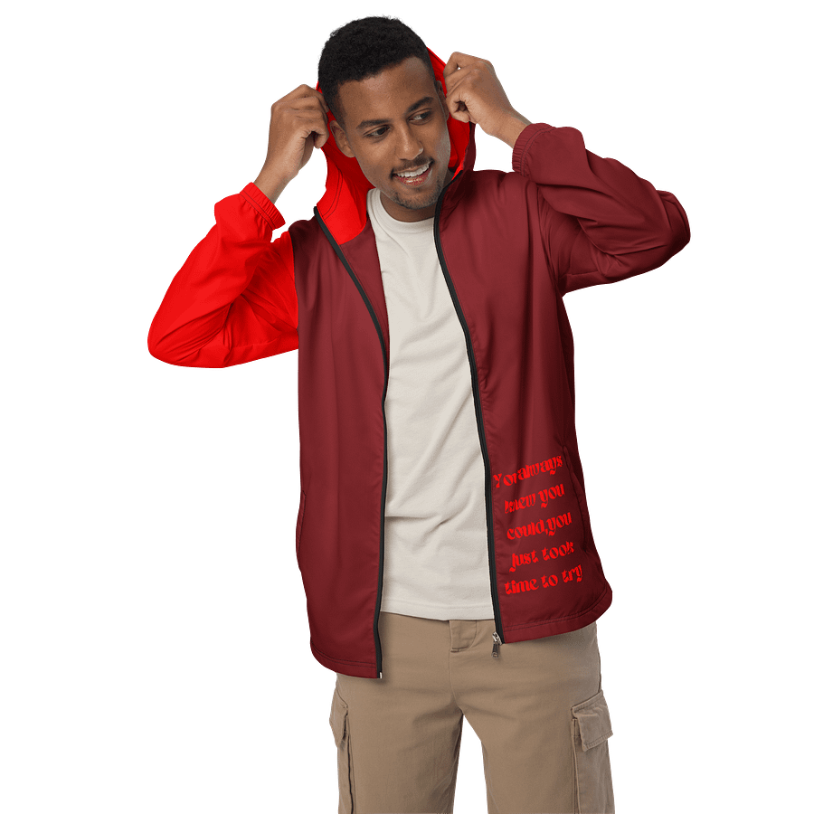 Rosalie Rose Windbreaker two tones Red product image (3)