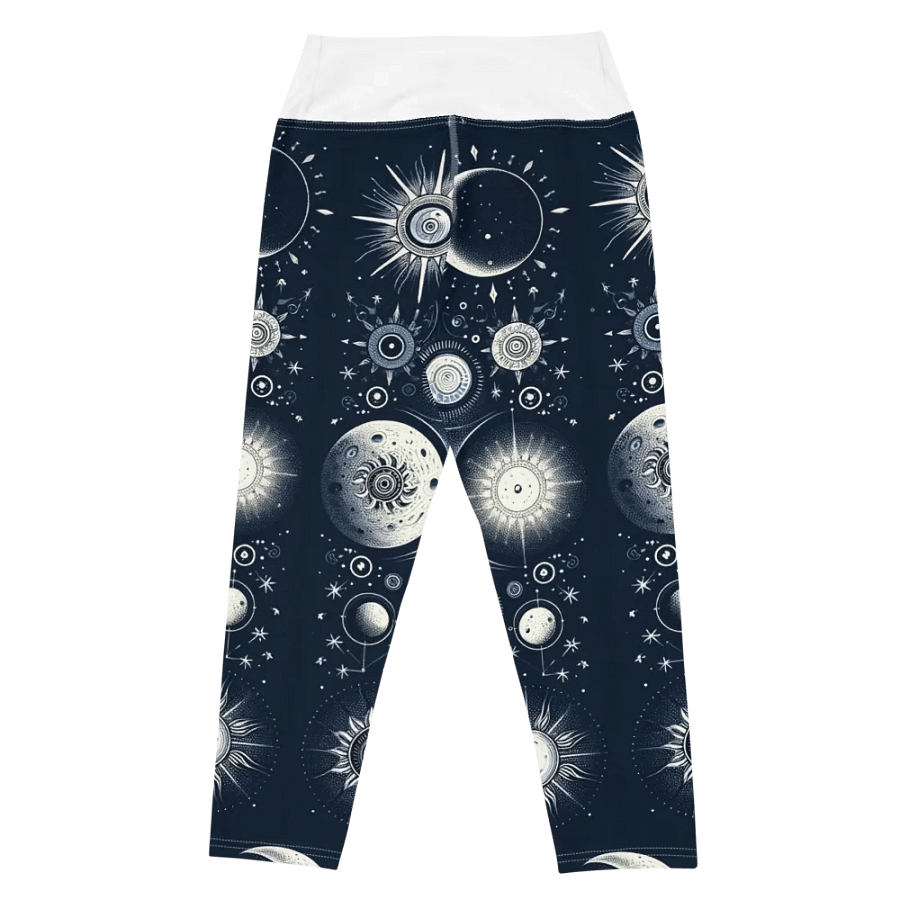 All-Over Print Yoga Capri Leggings product image (4)