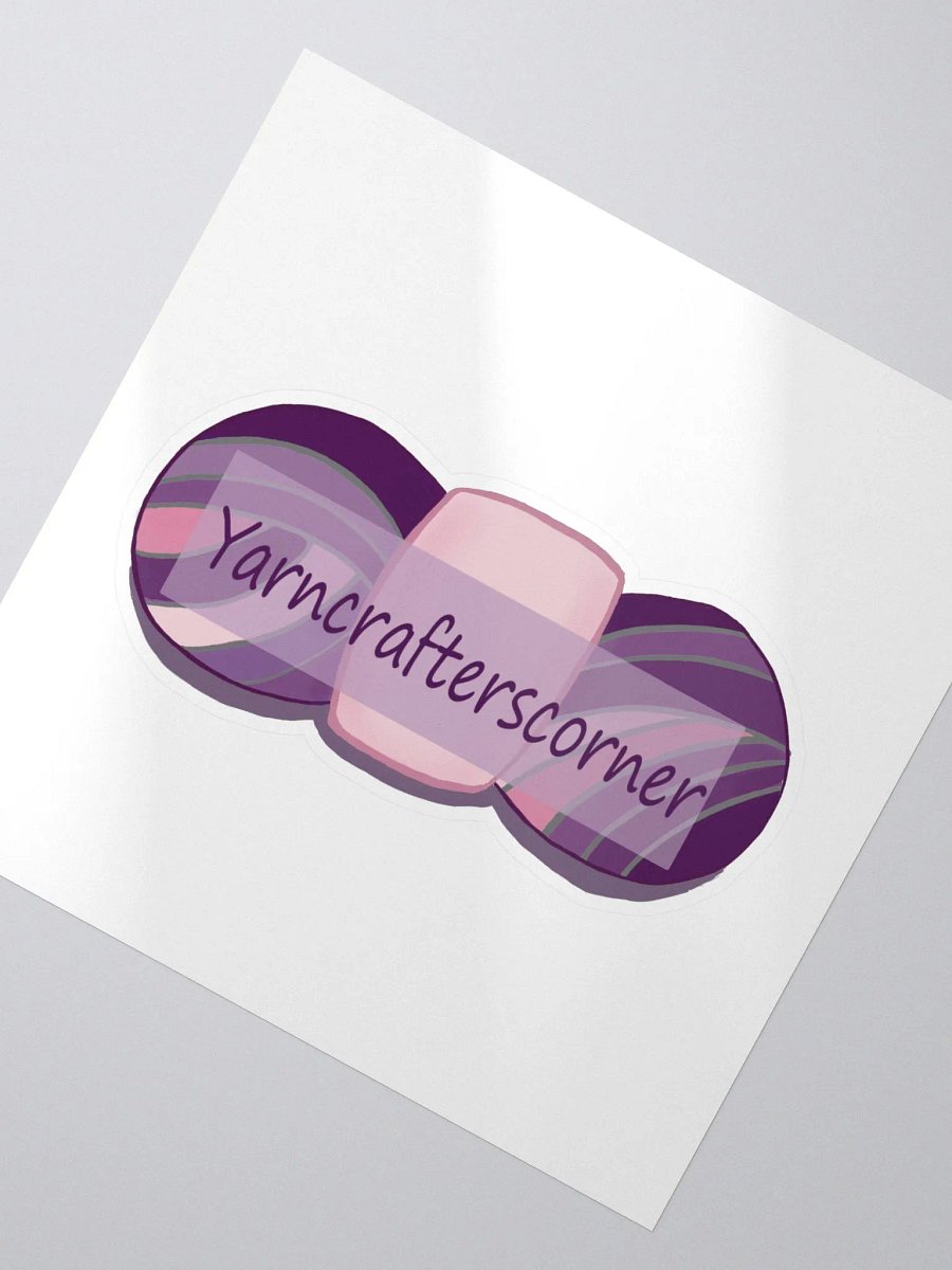 Yarncrafterscorner Sticker product image (2)