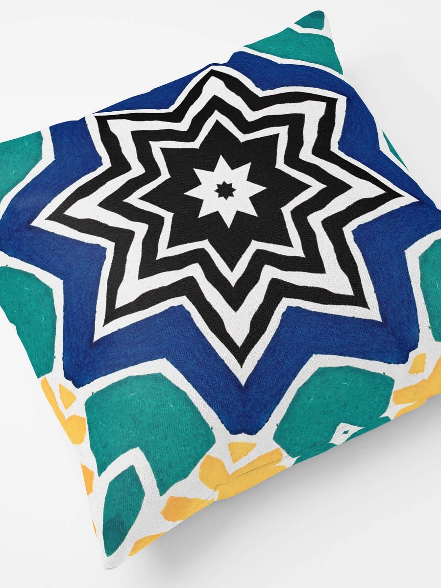 Kaleidoscopic Starburst Pillow product image (5)