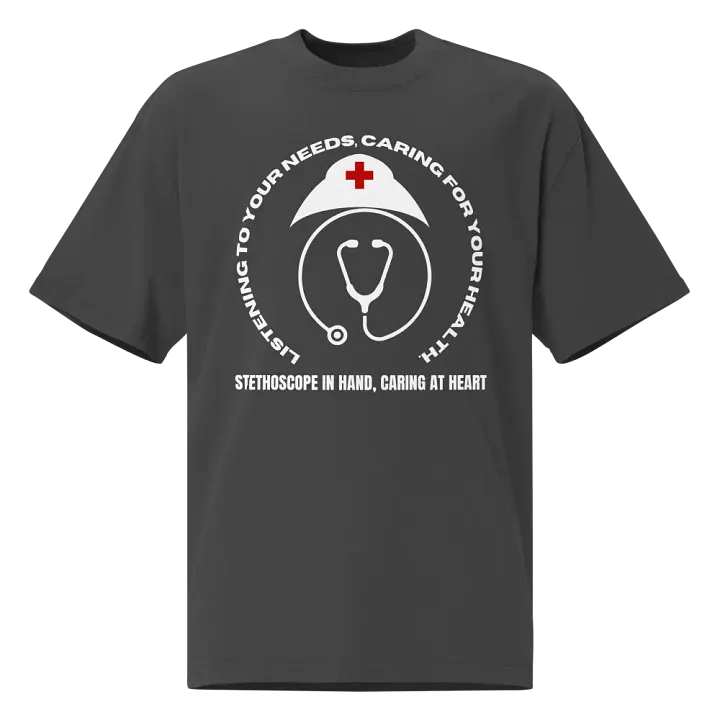 Heartbeat Emblem Oversized Tee product image (1)