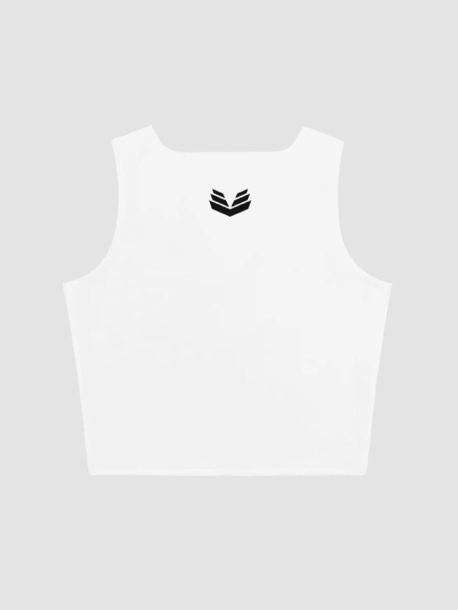 Signature Crop Top Tee - White product image (6)