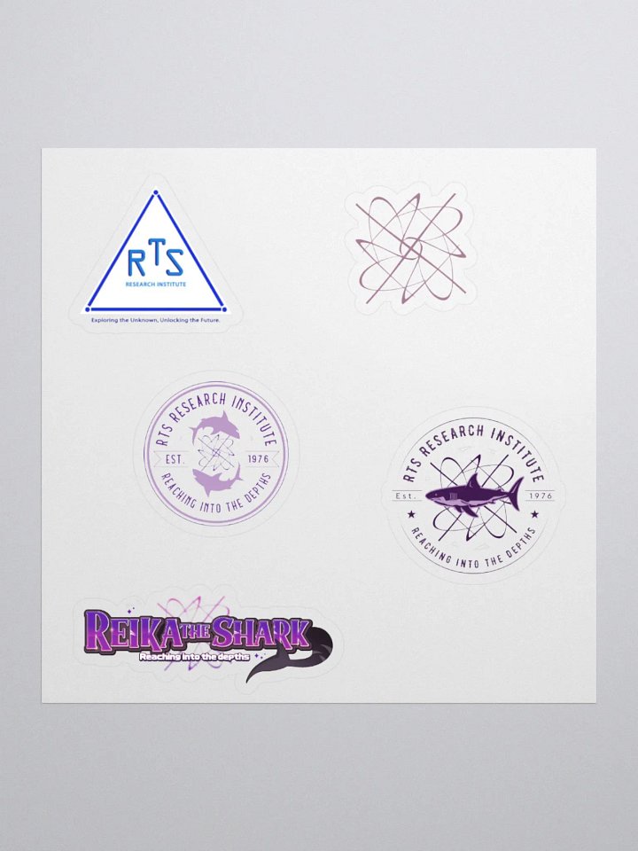 RTS Research Kiss Cut Stickers product image (1)