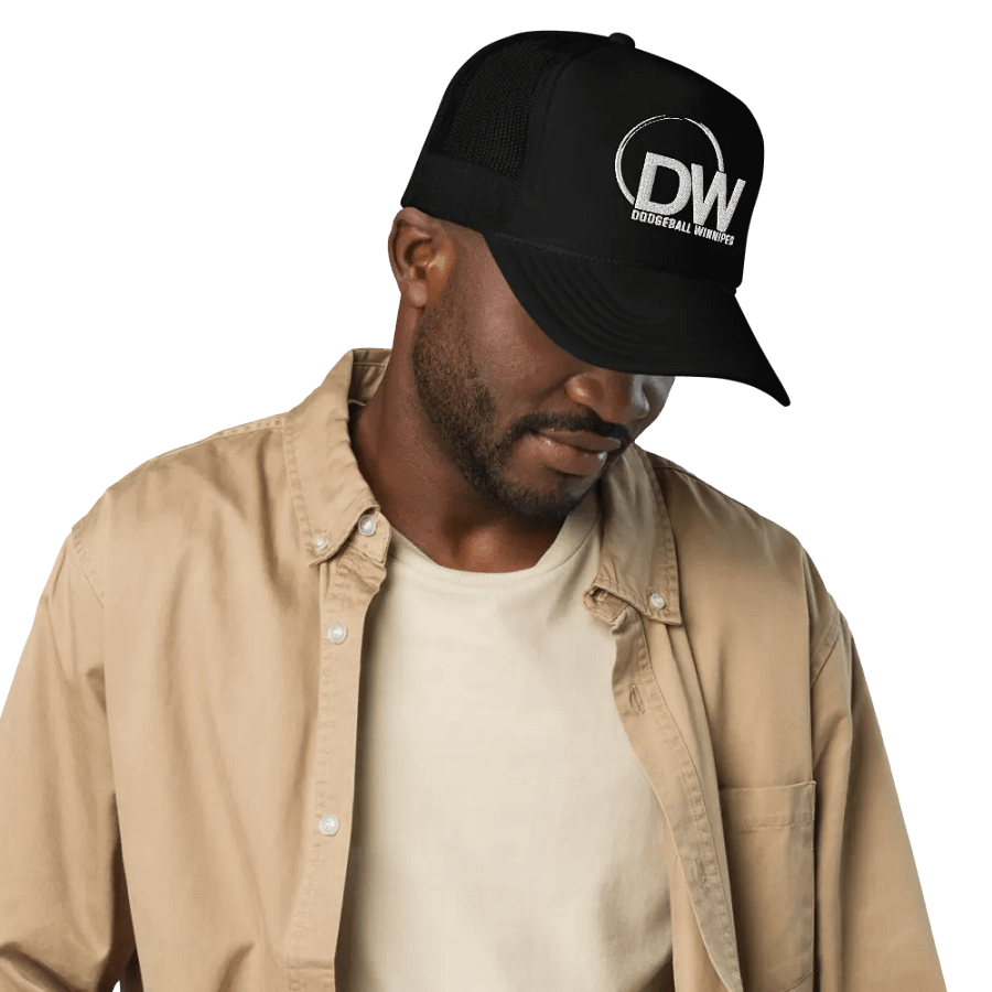Dodgeball Winnipeg Foam Trucker Hat (Light) product image (8)