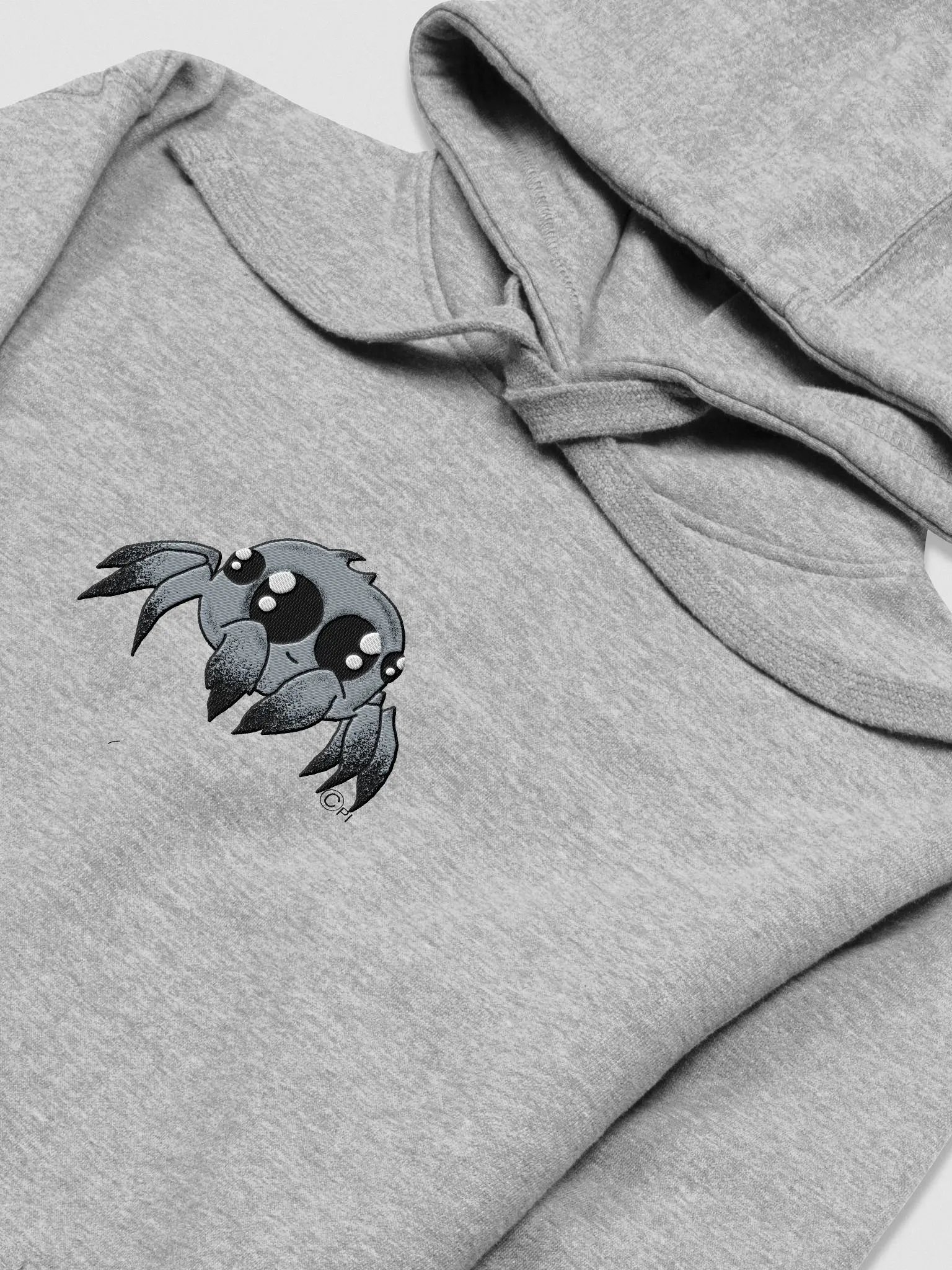 friendly spider hoodie embroidered product image (7)
