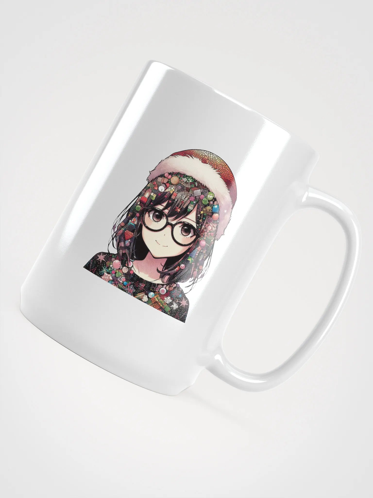 Festive Anime Glasses Mug product image (4)
