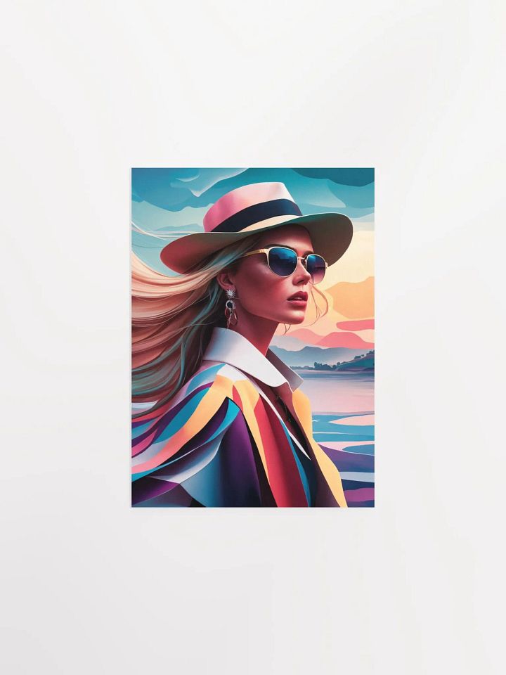 Abstract illustration of a Woman Poster - 20 product image (3)