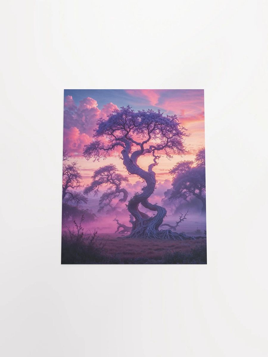 Ethereal Skyline Tree Poster product image (31)