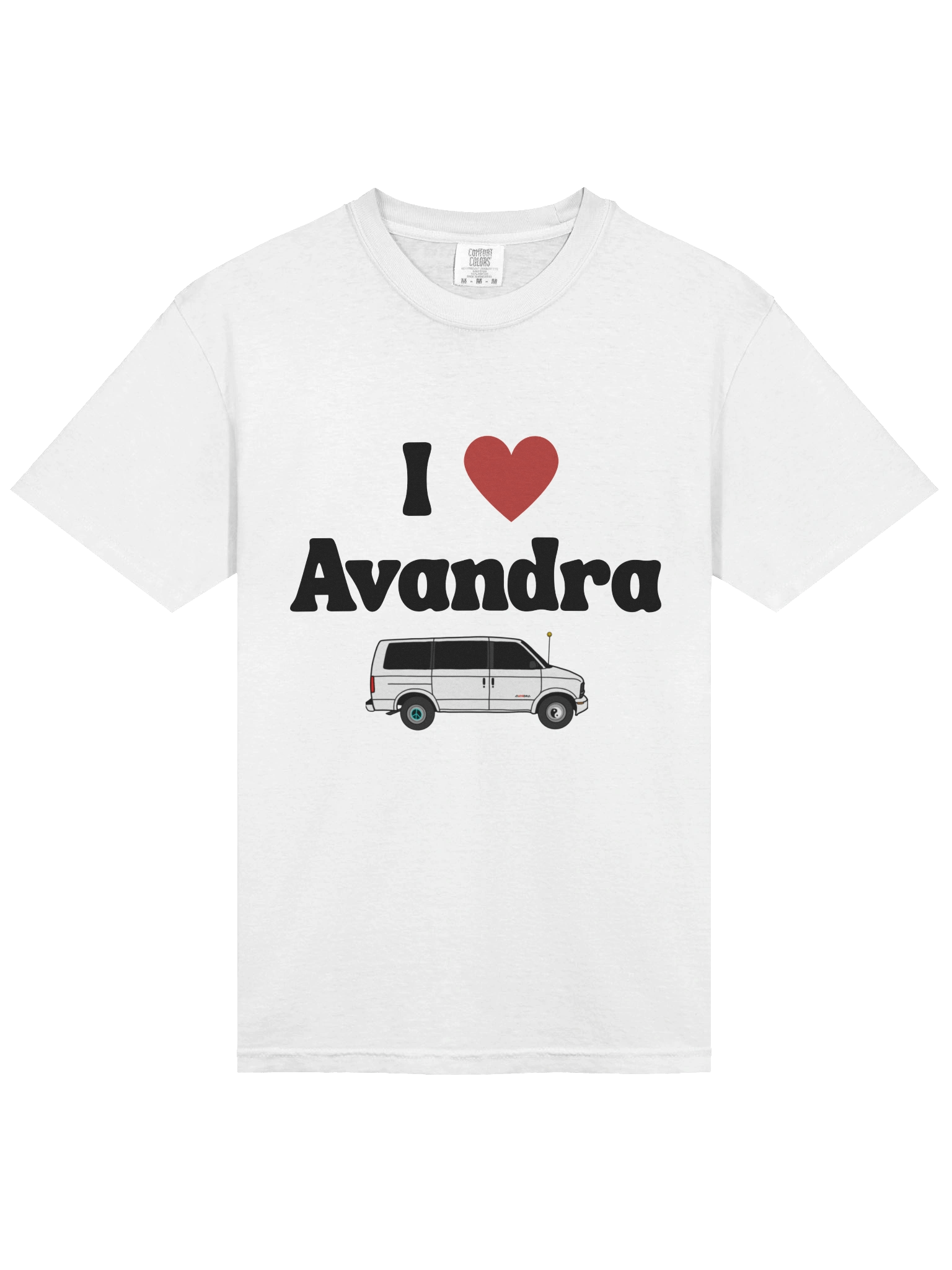 I <3 Avandra tee (white) product image (3)